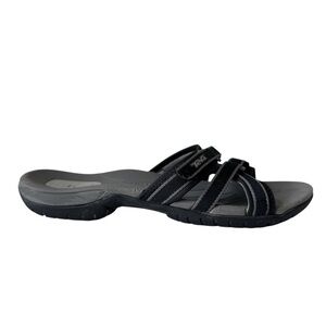 TEVA Tirra Slide Black Outdoor Slip On Sporty Water Sandals Women's Size 7